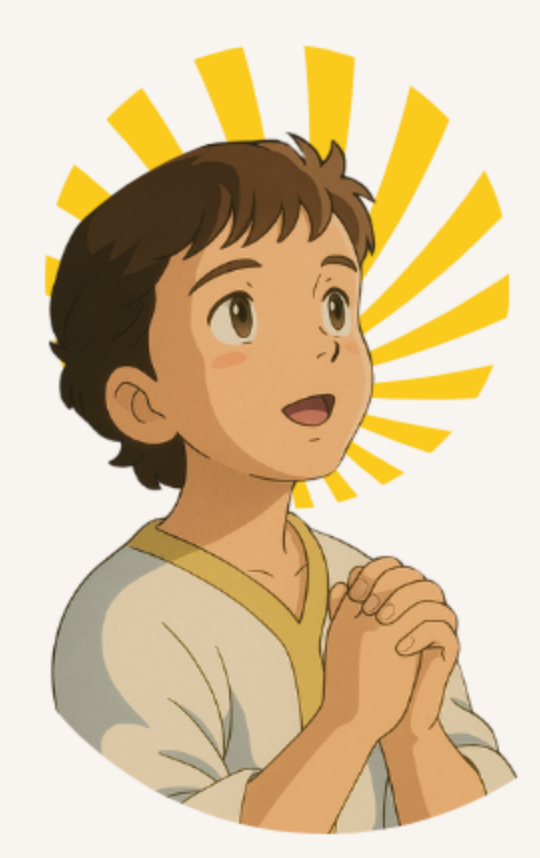 Samuel's Prayer Club Illustration